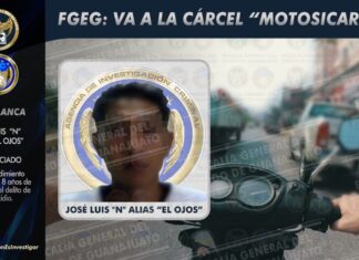Sentencian a ocho años de prisión a un sujeto que asesino a una mujer abordo de un taxi.