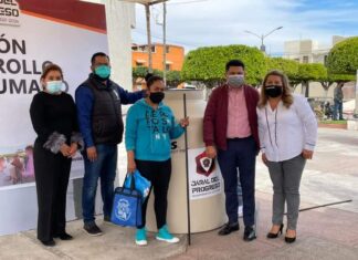 SE REALIZA TERCERA ENTREGA DE TINACOS POR PARTE DE DESARROLLO SOCIAL Y HUMANO EN JARAL DEL PROGRESO