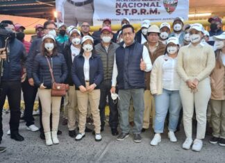 Aspirante a Secretaria Nacional del STPRM inició campaña en la Refinería de Salamanca