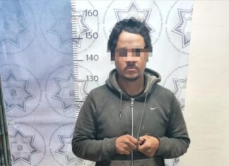 Detienen a dos presuntos ladrones de comercios en Salvatierra.