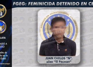 Cae sanguinario sujeto acusado de decapitar a una mujer y enterrar su cuerpo en el patio de un domicilio en Celaya.