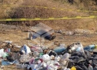 Abandonan cadáver en un basurero en Parácuaro Mich.