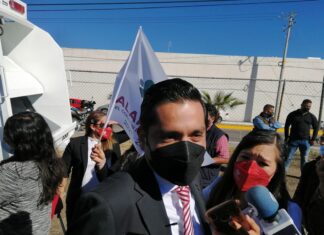 «Empeño mi palabra y honor que no voy a manejar recursos en beneficio de nadie y menos propio»; César Prieto.