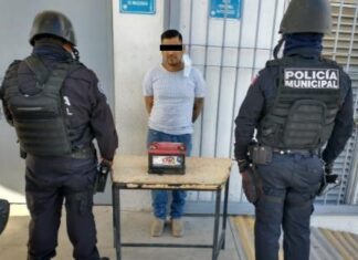 HOMBRE ES DETENIDO INCULPADO EN EL ROBO A VEHÍCULO