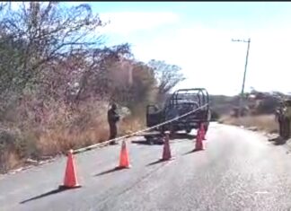 Un hombre fue ejecutado en el camino entre las comunidades de Santiaguillo de García y Palo Alto en Salamanca.
