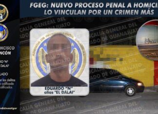 La Fiscalía General del Estado formuló una nueva imputación en contra de EDUARDO “N” alias “El Dalai”.