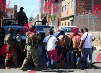 Enfrentamiento entre policías y sicarios guatemaltecos en Quiroga Mich. Hay cuatro detenidos.