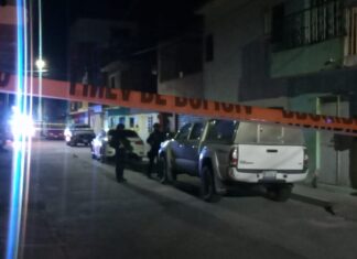 Ataque armado en la colonia Lagos, dejo un saldo de dos personas fallecidas y una más herida de gravedad.