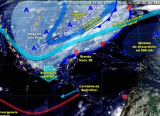 Se espera cielo medio nublado a nublado, con ambiente frío, bancos de niebla y heladas en zonas montañosas; Protección Civil.