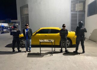 DOS HOMBRES SON DETENIDOS CON ARMAS DE FUEGO