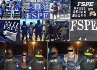 FSPE detuvieron en varios municipios a cinco hombres y una mujer en posesión de 119 dosis de droga.
