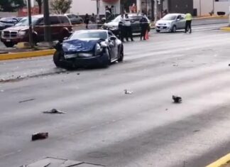 Fallece una persona en accidente automovilístico en Morelia.