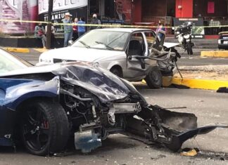 Fallece una persona en accidente automovilístico en Morelia Mich.