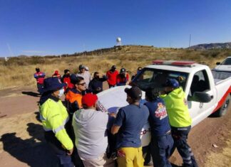 PARTICIPA PERSONAL DE PROTECCIÓN CIVIL EN CURSO DE PREVENCIÓN Y CONTROL DE INCENDIOS FORESTALES