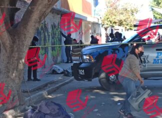Ejecutan a un hombre en el tianguis de la colonia Lagos en Celaya.
