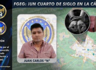 Condenan a Juan Carlos «N» a 26 años de prisión por homicidio calificado.