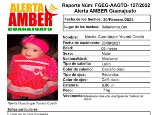 Activación de la Alerta AMBER, Salamanca