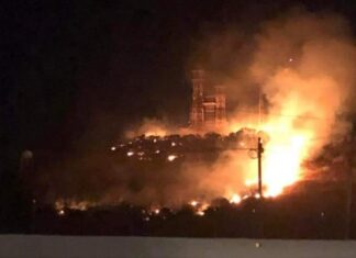 CONTROLAN INCENDIO EN CERRO DE LAS ANTENAS
