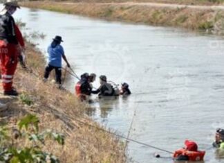 Localizan el cuerpo del joven que cayó al canal de Coria desde la tarde del pasado sábado.