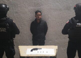 POLICÍA DETIENE A INCULPADO POR POSESIÓN DE ARMA DE FUEGO