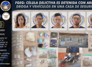 Desmantelan casa de seguridad en Pénjamo.