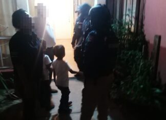 POLICÍAS MUNICIPALES DE CELAYA BRINDAN PROTECCIÓN A MENORES