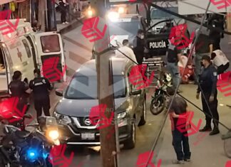 Balacean al «Neto» en las inmediaciones del.mercado municipal en Valle de Santiago.