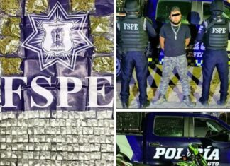 FSPE detuvieron en Guanajuato capital a un motociclista con 420 dosis de «cristal» y marihuana.