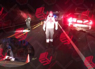Unidad de las FSPE atropella y mata a motociclista en la carretera Silao – San Felipe