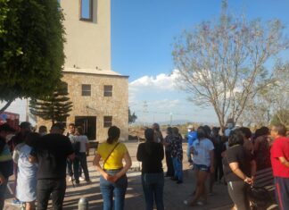 Colonos de Arboledas de Ciudad Bajío se manifestaron para exigir mayor seguridad