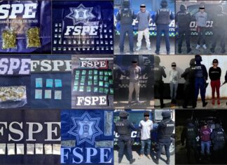 Un total de 206 dosis de drogas con las características del cristal y la mariguana, fueron aseguradas por las FSPE.