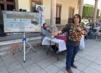 Senadora de MORENA Antares Vázquez, impartió foro informativo sobre la Reforma Eléctrica en Salamanca