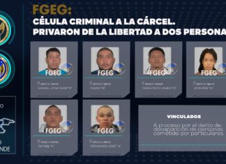 Bajo medida cautelar de prisión preventiva, seis integrantes de una célula criminal, entre ellos una mujer