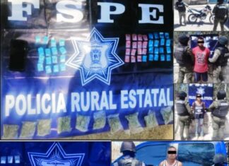 Detienen a dos hombres y una mujer en posesión de sustancias ilícitas en distintos municipios de Guanajuato