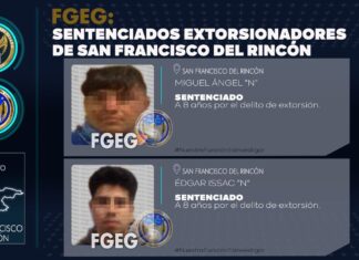 La FGEG obtuvo que una pareja de criminales dedicados a la extorsión sean sentenciados.