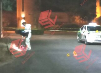 Asesinan a balazos a taxista en la Zona de Oro II en Celaya.
