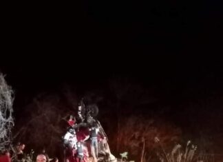 Accidente vehicular dejó un saldo de cinco muertos y dos mas heridos en Morelia