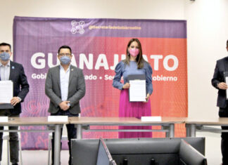 Secretaría de Gobierno entrega a SSP atribuciones para expedición de licencias de manejo en Guanajuato.