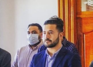 Andrez Zúñiga, rindió protesta como presidente del Consejo Directivo del Agua Potable en Valle de Santiago.