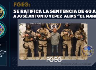 Sentencian a 60 años de prisión a «El marro»
