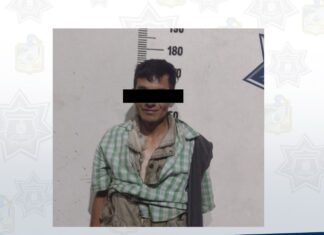 Elementos de Seguridad Ciudadana detuvieron a un sujeto en posesión de un coheton en San Francisco del Rincón