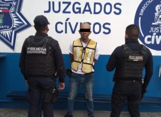 Policía Municipal de Irapuato detuvieron a un hombre por robo a negocio en la colonia Los Paraísos