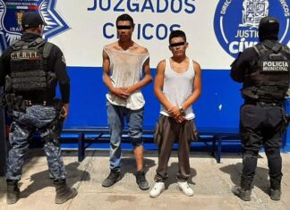 Detienen a dos sujetos por asalto a trabajadores en la colonia Che Guevara en Irapuato