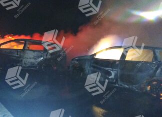 Localizan completamente calcinadas dos camionetas que utilizaron para ataque armado en Silao