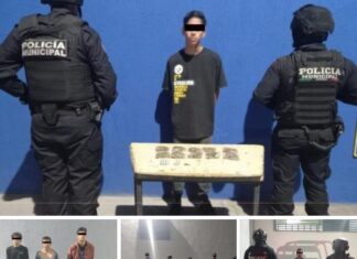 POLICÍA DE CELAYA DETIENE A NUEVE PERSONAS POR DIVERSOS DELITOS