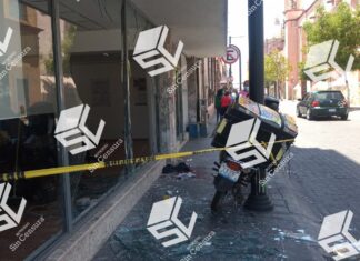 Motociclista resultó gravemente herido luego se ser impactado por un vehículo en Celaya