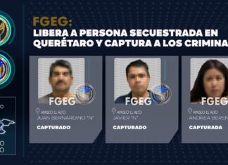 La FGEG captura a secuestradores en Apaseo el Alto.