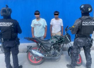 POLICÍA RECUPERA 13 VEHÍCULOS Y DETIENE A DOS PERSONAS