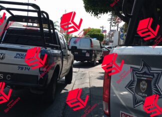 Asalto a compañía telefónica dejó un saldo de tres personas heridas en la colonia Arboledas en Celaya