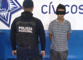 Detienen a un hombre por robo de material en las vías de Ferromex en la colonia Plan Guanajuato en Irapuato